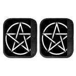 Black And White Pentagram Symbol Print Handle Covers