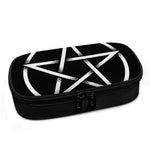 Black And White Pentagram Symbol Print Insulin Cooler Travel Case