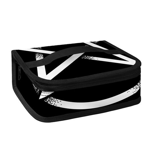 Black And White Pentagram Symbol Print Small Lunch Bag