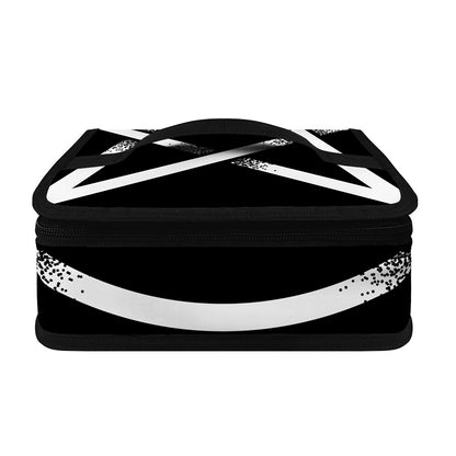 Black And White Pentagram Symbol Print Small Lunch Bag