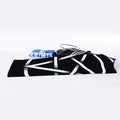 Black And White Pentagram Symbol Print Sports Towel