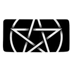Black And White Pentagram Symbol Print Towel