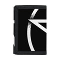 Black And White Pentagram Symbol Print Trifold Wallet