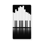 Black And White Piano Keyboard Print Baby Crib Sheet