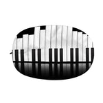 Black And White Piano Keyboard Print Car Side Mirror Covers