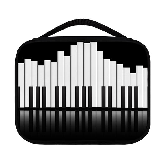 Black And White Piano Keyboard Print Classic Bible Case