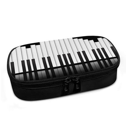 Black And White Piano Keyboard Print Insulin Cooler Travel Case
