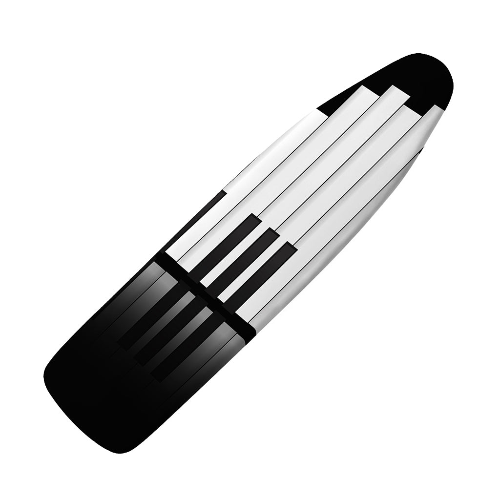Black And White Piano Keyboard Print Ironing Board Cover