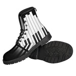 Black And White Piano Keyboard Print Backpack