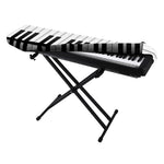 Black And White Piano Keyboard Print Piano Keyboard Cover