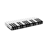 Black And White Piano Keyboard Print Piano Keyboard Cover