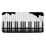 Black And White Piano Keyboard Print Towel