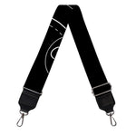 Black And White Pisces Sign Print Bag Strap