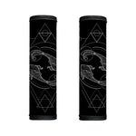 Black And White Pisces Sign Print Handle Covers