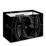 Black And White Pisces Sign Print Utility Tote Bag