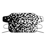 Black And White Pixel Pattern Print Car Windshield Snow Cover