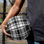 Black And White Plaid Pattern Print Basketball