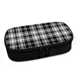 Black And White Plaid Pattern Print Insulin Cooler Travel Case