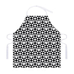 Black And White Playing Card Suits Print Adjustable Apron