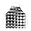 Black And White Playing Card Suits Print Adjustable Apron