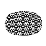 Black And White Playing Card Suits Print Car Side Mirror Covers