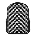 Black And White Playing Card Suits Print Casual Backpack