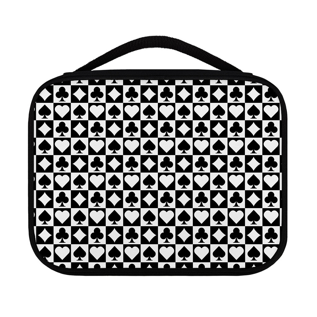 Black And White Playing Card Suits Print Classic Bible Case