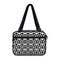 Black And White Playing Card Suits Print Double Strap Bible Bag