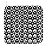 Black And White Playing Card Suits Print Hand Towel