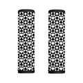 Black And White Playing Card Suits Print Handle Covers
