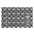 Black And White Playing Card Suits Print Placemat