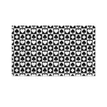 Black And White Playing Card Suits Print Polyester Flag