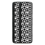 Black And White Playing Card Suits Print Refrigerator Handle Covers