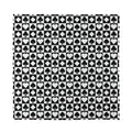 Black And White Playing Card Suits Print Silk Bandana