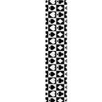 Black And White Playing Card Suits Print Table Runner
