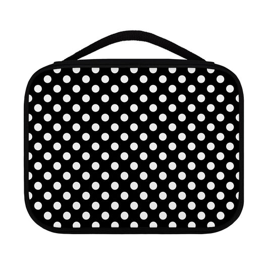 Black And White Polka Dot Pattern Print Classic Bible Case