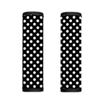 Black And White Polka Dot Pattern Print Handle Covers