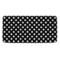 Black And White Polka Dot Pattern Print Towel