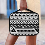 Black And White Polynesian Pattern Print Classic Bible Case