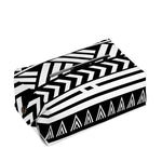Black And White Polynesian Pattern Print Rectangle Tissue Box Cover