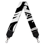 Black And White Polynesian Tattoo Print Bag Strap