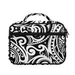 Black And White Polynesian Tattoo Print Briefcase Bible Bag