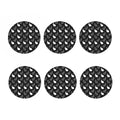 Black And White Rabbit Pattern Print Coaster Set