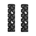 Black And White Rabbit Pattern Print Handle Covers