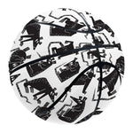 Black And White Rat Pattern Print Basketball