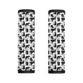 Black And White Rat Pattern Print Handle Covers