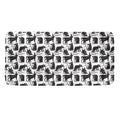 Black And White Rat Pattern Print Towel
