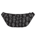 Black And White Robot Pattern Print Fanny Pack