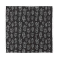 Black And White Robot Pattern Print Silk Bandana