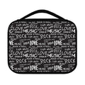 Black And White Rock And Roll Print Classic Bible Case